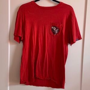 Vans t shirt SK8 tee Men's Medium M Red magic eight ball. Vintage w minor flaws